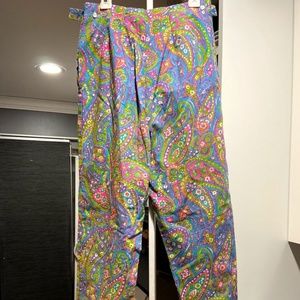 Monique Paisley Patten Pants